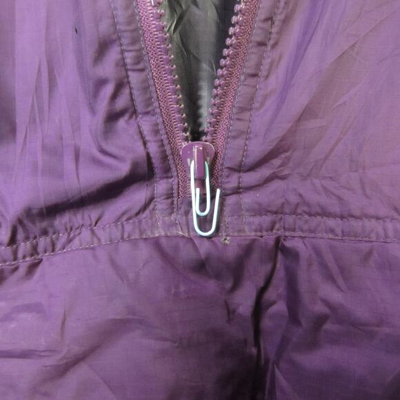 Vintage Eddie Bauer EBTEK Jacket Mens XL Purple Pullover Anorak Windbreaker 90s - Picture 10 of 11